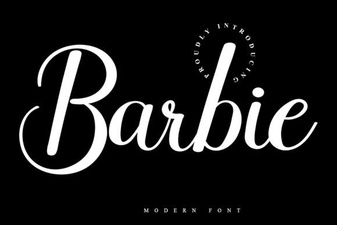 Barbie Font for Fun and Creative Projects