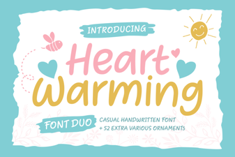 Heartwarming Fonts to Elevate Your Designs