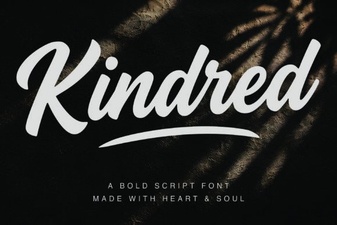 Kindred Font: Stylish Typography for Modern Projects