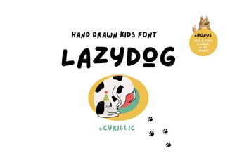 Lazydog Font: Casual Designs and Creative Projects