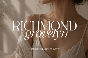 Richmond Grovelyn: Typography Projects & Ideas