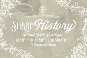 Sharp History Font: Designs & Project Ideas