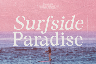 Surfside Paradise Font for Web Design Projects
